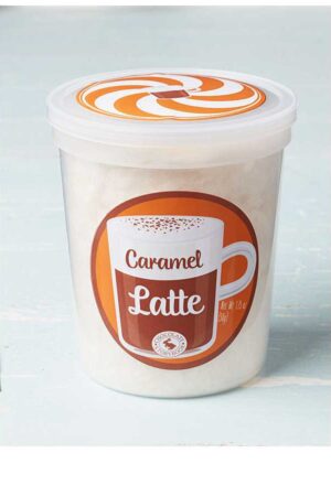 Caramel Latte Cotton Candy