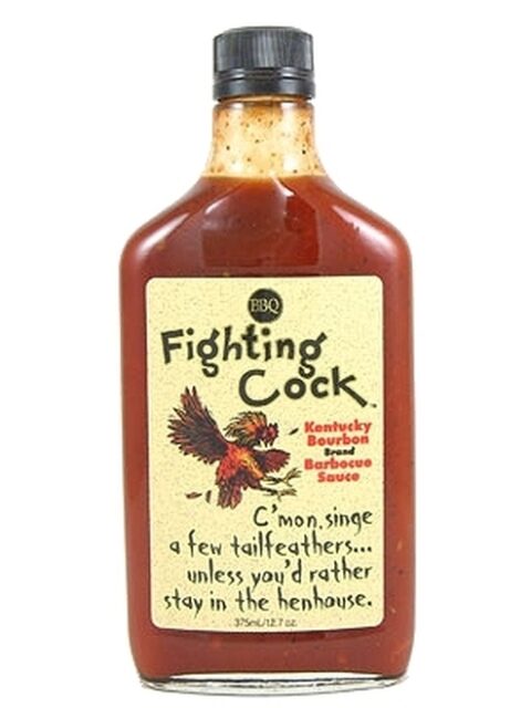 Fighting Cock Kentucky Bourbon BBQ Sauce - Goodies Gone Wild