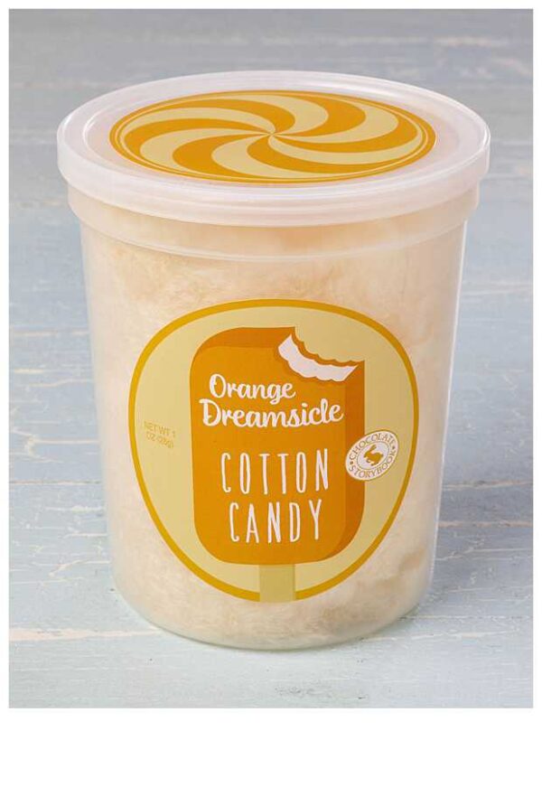 Orange Dreamsicle Cotton Candy