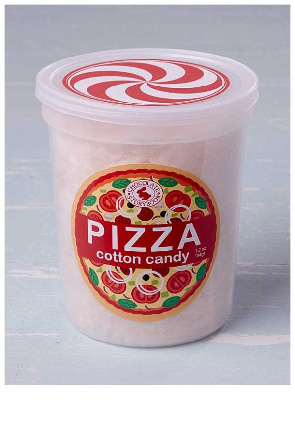 Pizza Cotton Candy
