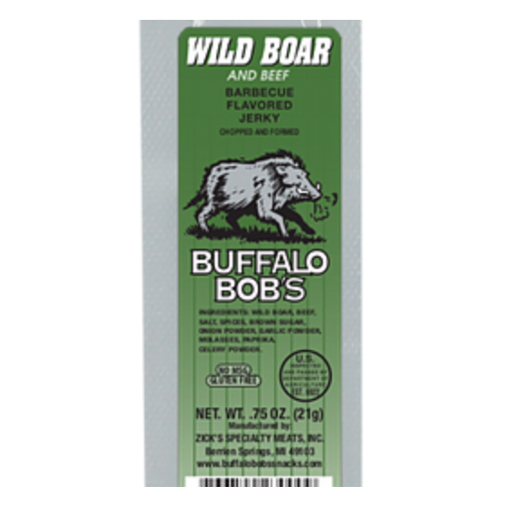 Buffalo Bob's Wild Boar Jerky