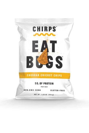 Chirps-Eat Bugs - Cheddar Cricket Protein Chips