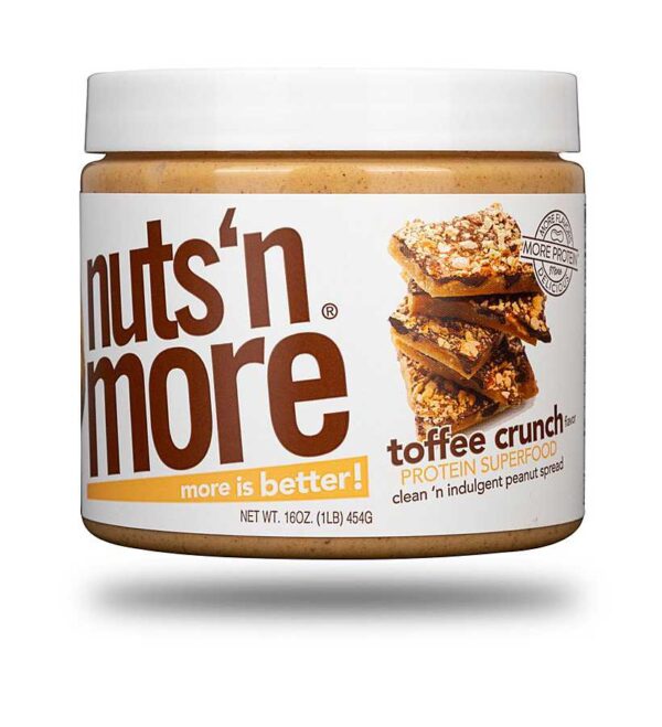 Nuts 'n More Toffee Crunch Peanut Butter Spread
