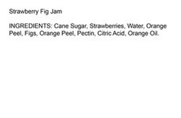 Strawberry and Fig Gourmet Jam